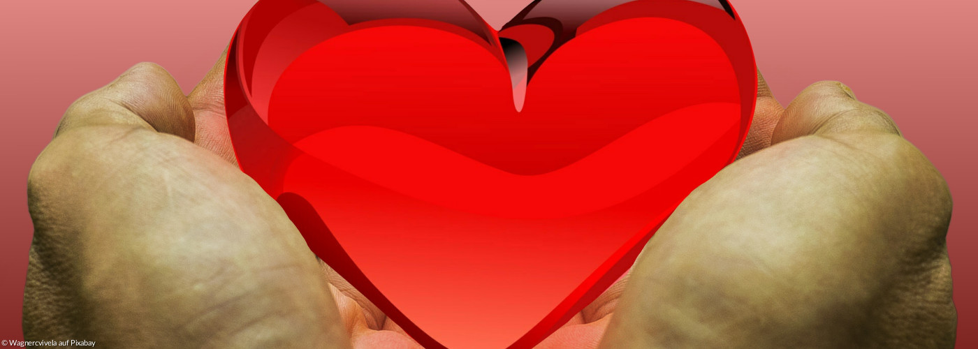 Herz in der Hand