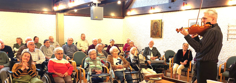 Konzert im Pflegezentrum